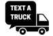 text a truck logo